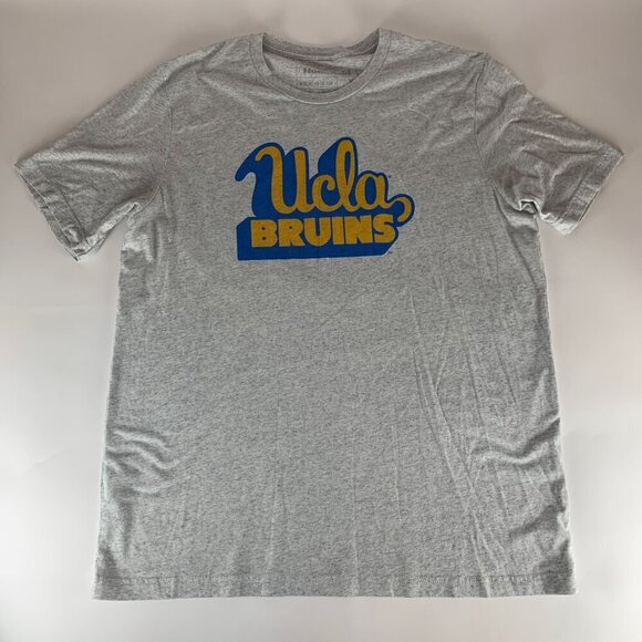 UCLA Bruins NCAA Gray Homefield Short Sleeve Crewneck Shirt Mens XL - Picture 1 of 4